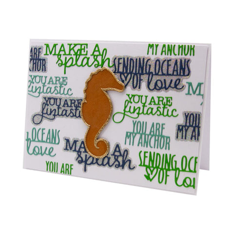 Tonic Studios Die Cutting Under The Sea - Shakers And Sentiments Die Set - 5326e