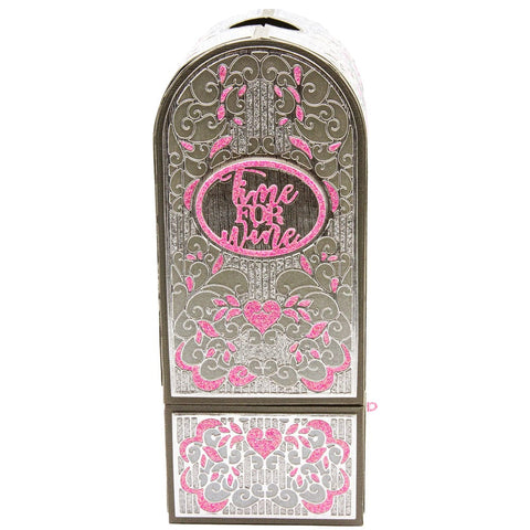 Tonic Studios Die Cutting Vino Vault Gift Box - Showcase Die Set - 5415e