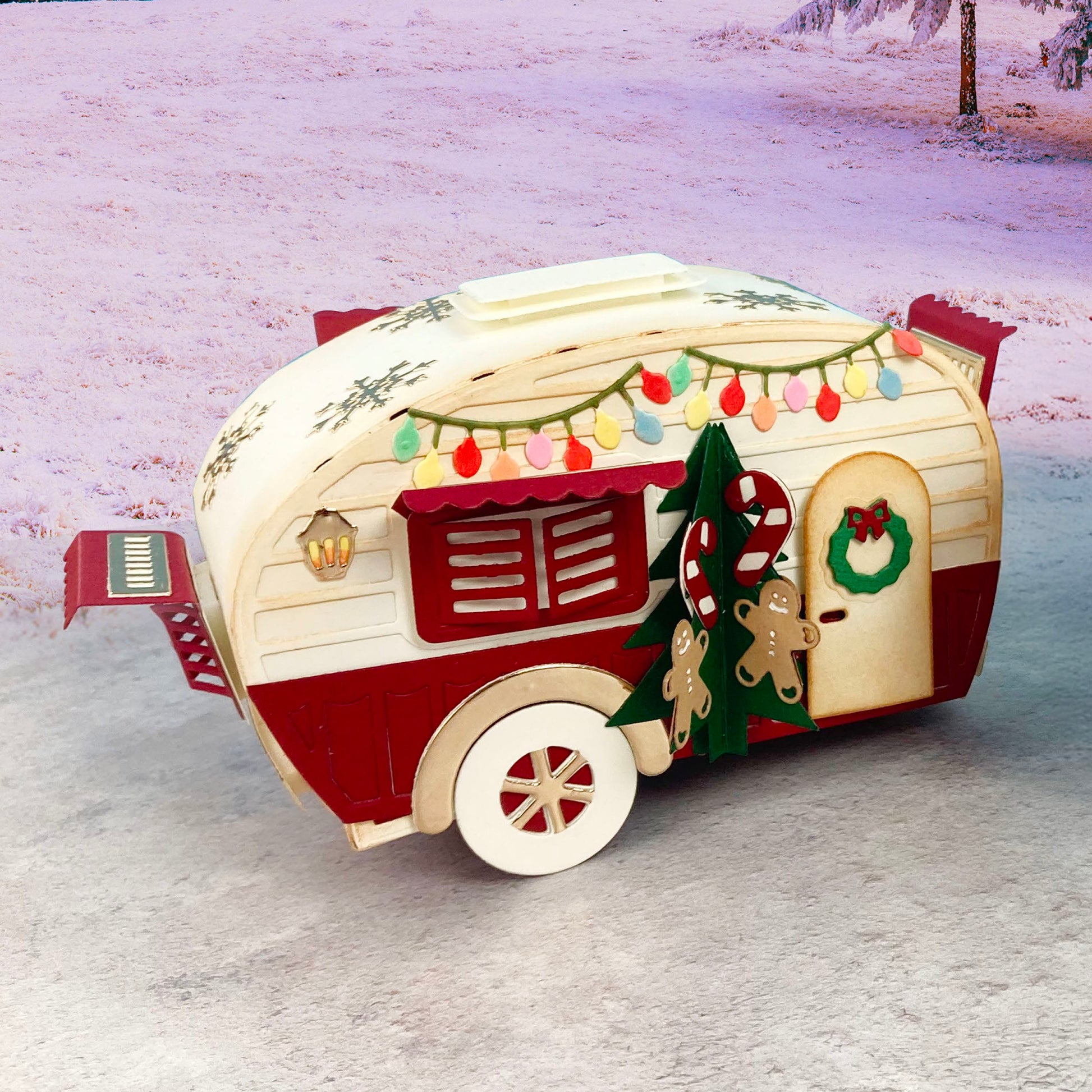 Tonic Studios Die Cutting Vintage Voyage Van - Showcase Die Set - SHOW55