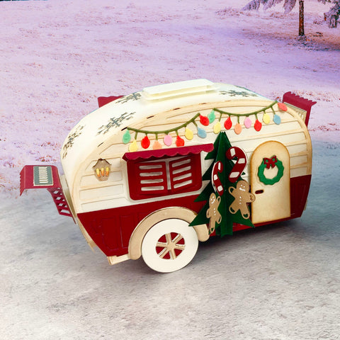Tonic Studios Die Cutting Vintage Voyage Van - Showcase Die Set - SHOW55