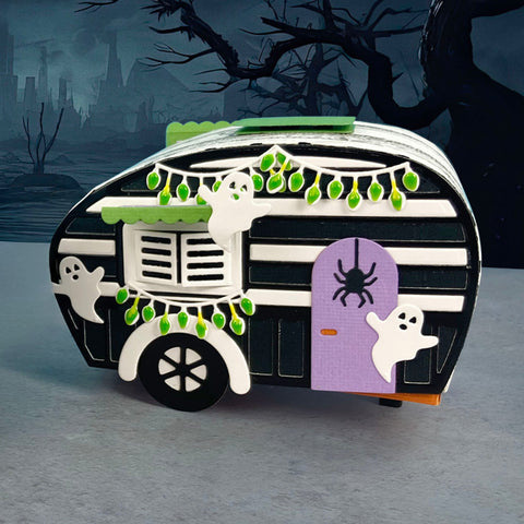 Tonic Studios Die Cutting Vintage Voyage Van - Showcase Die Set - SHOW55
