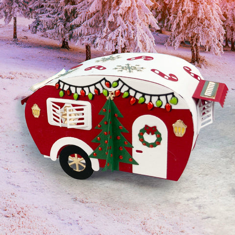 Tonic Studios Die Cutting Vintage Voyage Van - Showcase Die Set - SHOW55