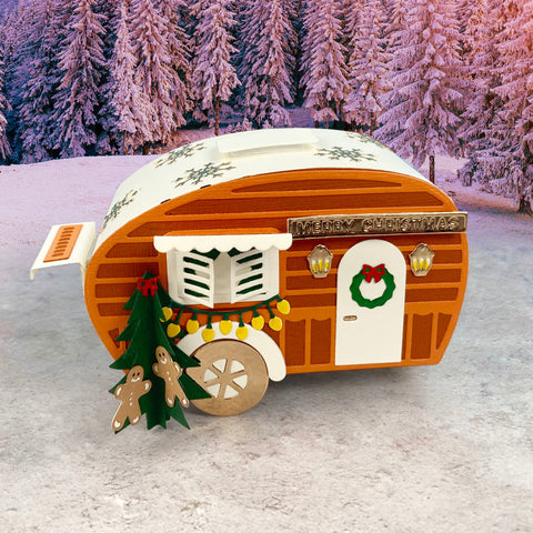 Tonic Studios Die Cutting Vintage Voyage Van - Showcase Die Set - SHOW55