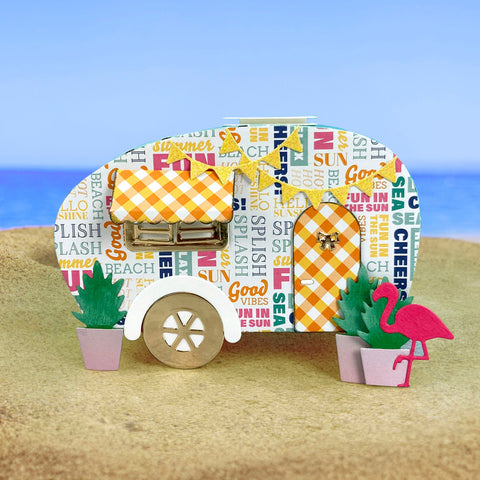 Tonic Studios Die Cutting Vintage Voyage Van - Showcase Die Set - SHOW55