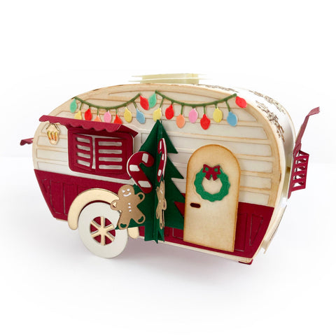 Tonic Studios Die Cutting Vintage Voyage Van - Showcase Die Set - SHOW55