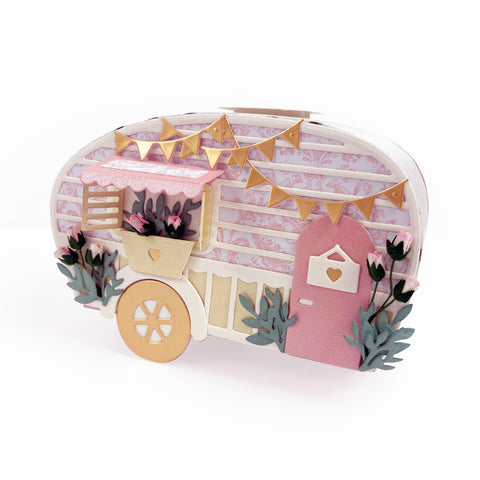 Tonic Studios Die Cutting Vintage Voyage Van - Showcase Die Set - SHOW55