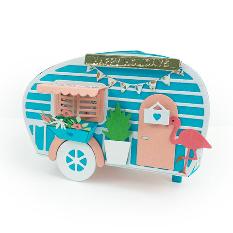 Tonic Studios Die Cutting Vintage Voyage Van - Showcase Die Set - SHOW55