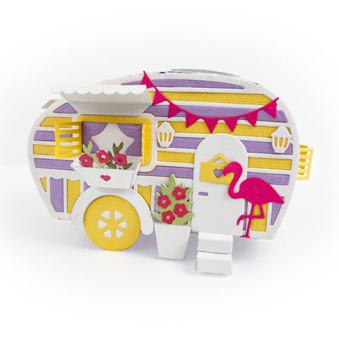 Tonic Studios Die Cutting Vintage Voyage Van - Showcase Die Set - SHOW55