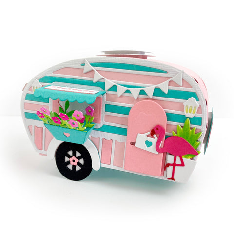 Tonic Studios Die Cutting Vintage Voyage Van - Showcase Die Set - SHOW55