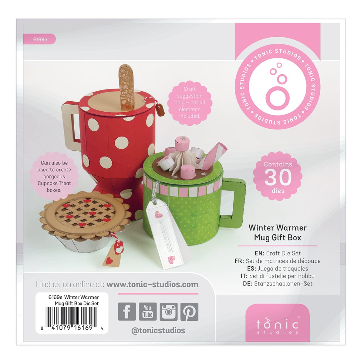 Tonic Studios Die Cutting Winter Warmer Mug - Create & Make Die Set - CREATE26