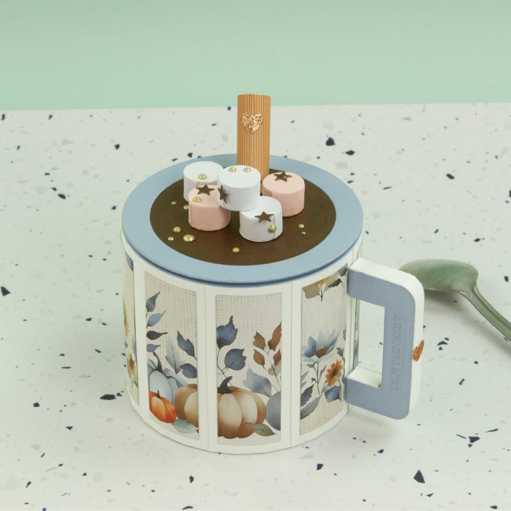 Tonic Studios Die Cutting Winter Warmer Mug - Create & Make Die Set - CREATE26