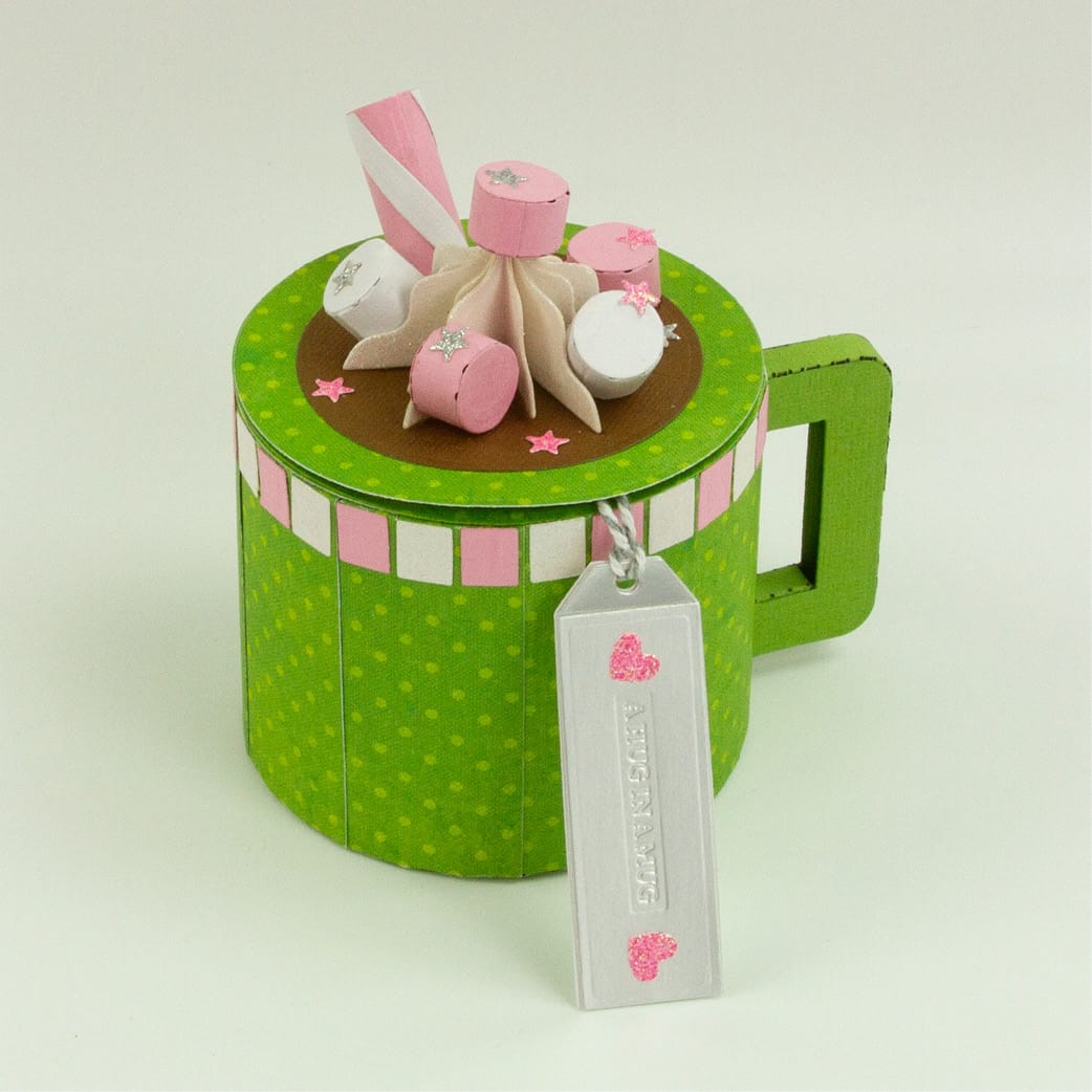 Tonic Studios Die Cutting Winter Warmer Mug - Create & Make Die Set - CREATE26