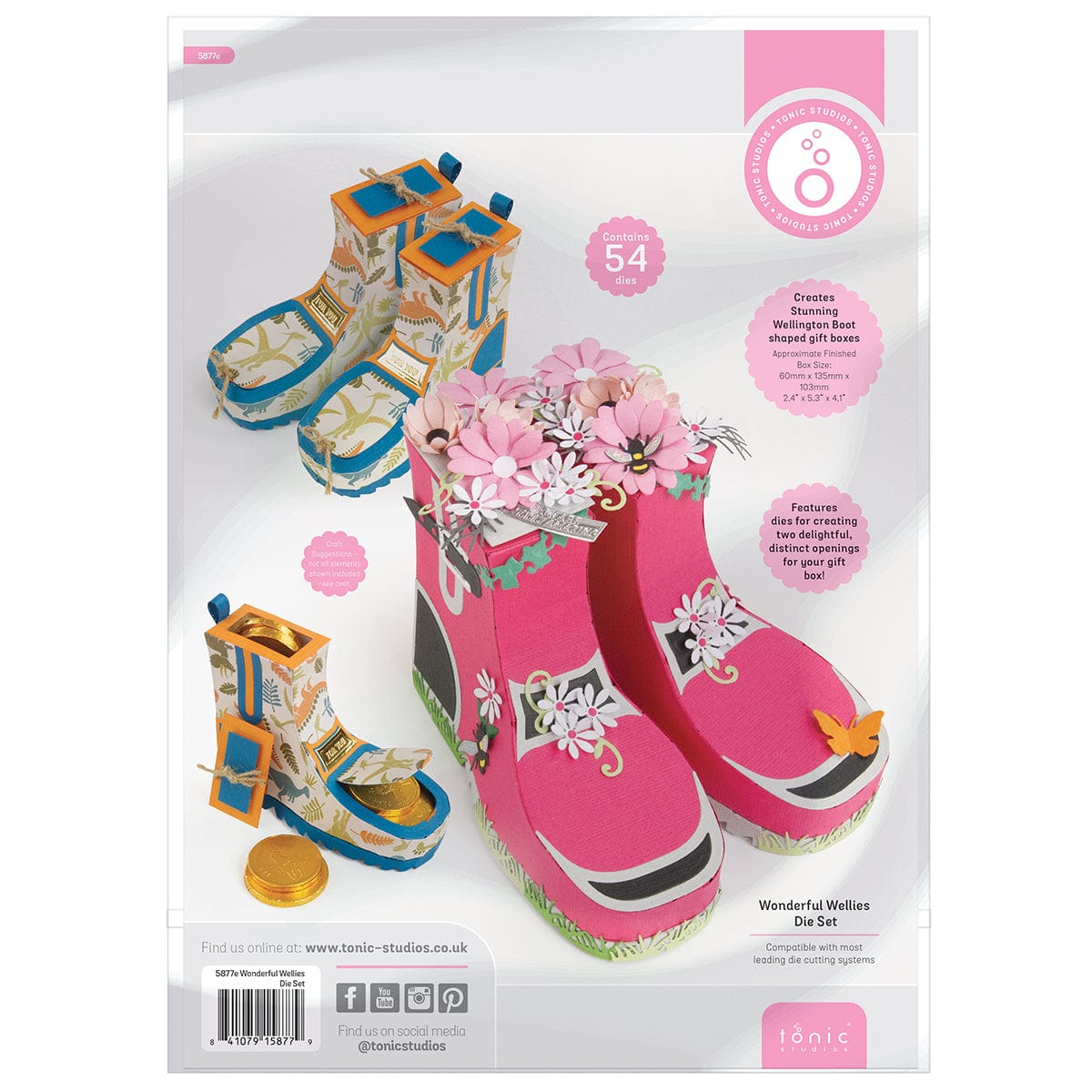 Tonic Studios Die Cutting Wonderful Wellies - Showcase Die Set - SHOW58