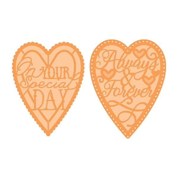Tonic Studios Die Cutting Wonderful Window View Collection & Special Occasion Sentiments Die Set - TAT03