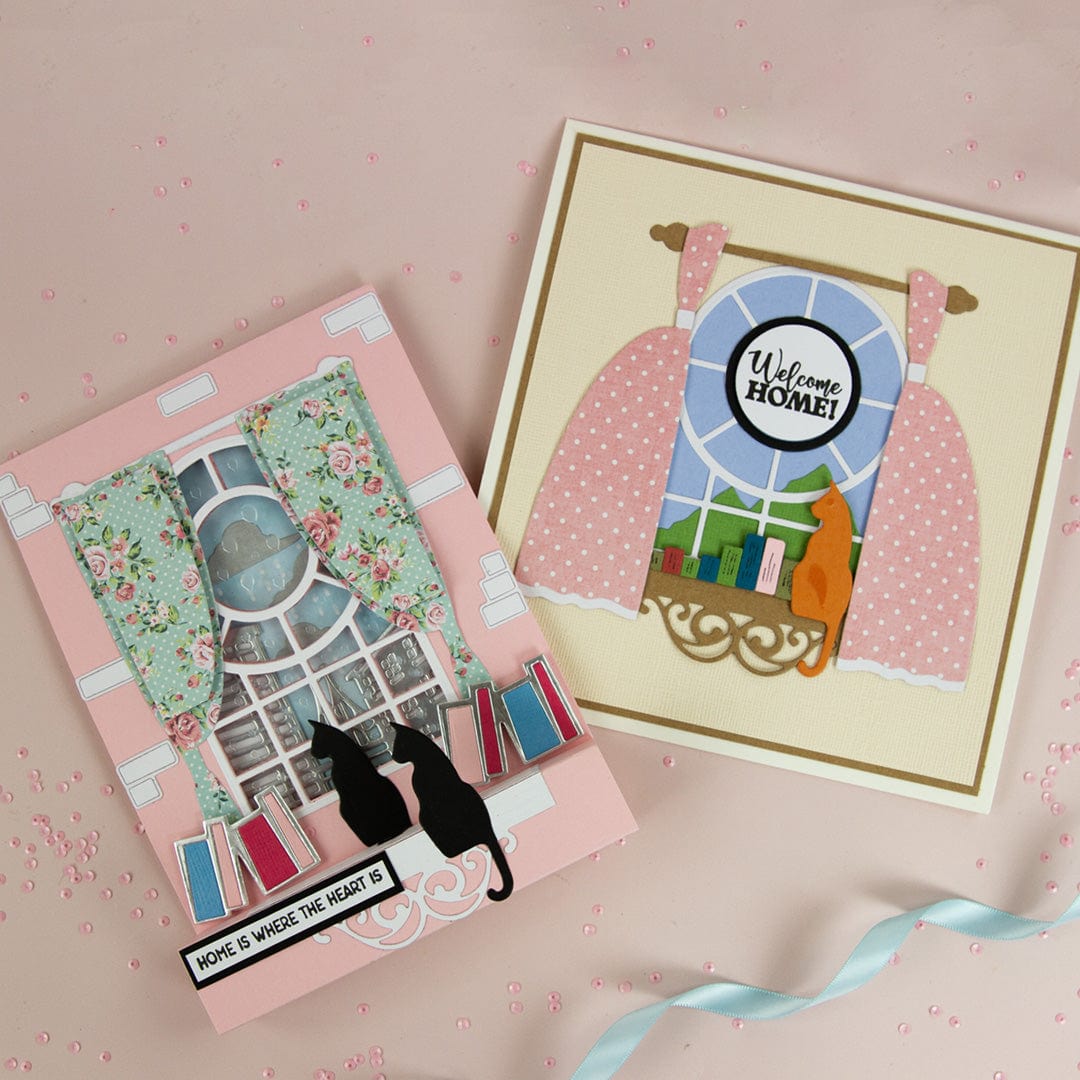 Tonic Studios Die Cutting Wonderful Windows Downtown View Die Set - 5389e