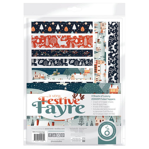 Tonic Studios Dimensions A Very Festive Fayre Topper Set - 5562e