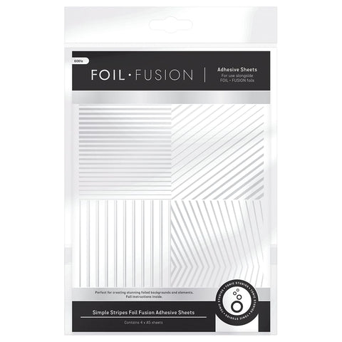 Tonic Studios Dimensions Foil Fusion - Simple Stripes Adhesive Sheets - 6061e