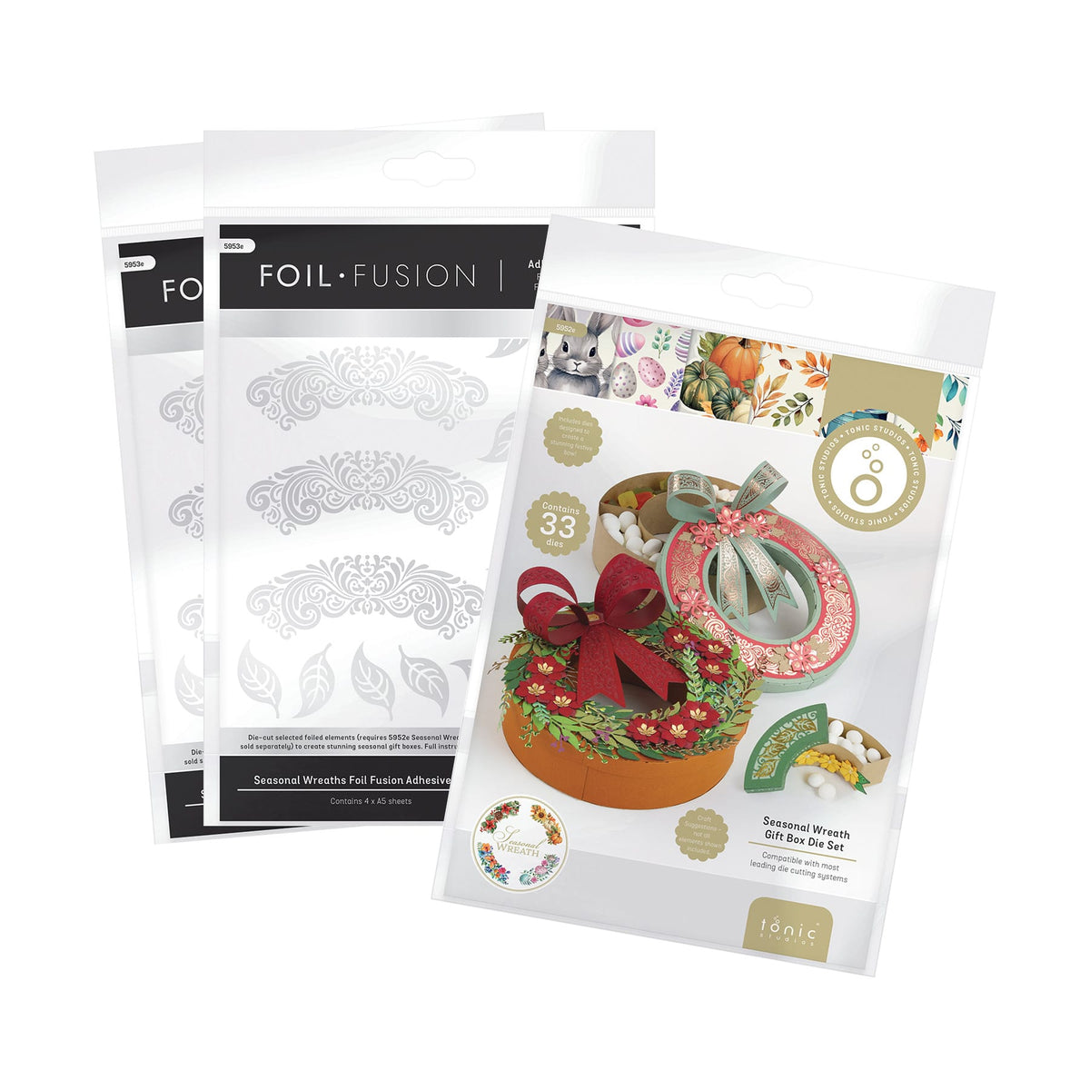 Tonic Studios Dimensions Seasonal Wreath Collection - DB06
