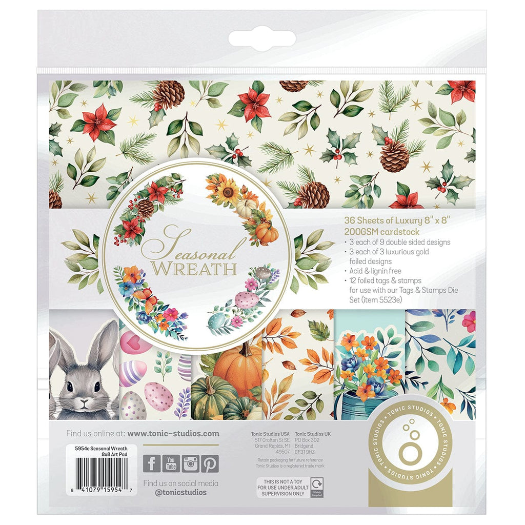Tonic Studios Dimensions Seasonal Wreath Full Collection - DB06