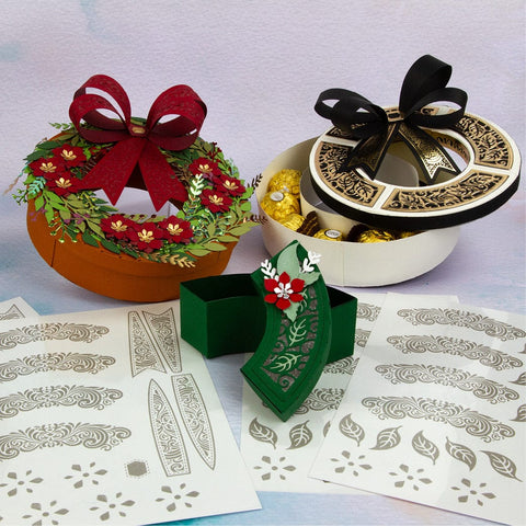 Tonic Studios Dimensions Seasonal Wreath Full Collection - DB06