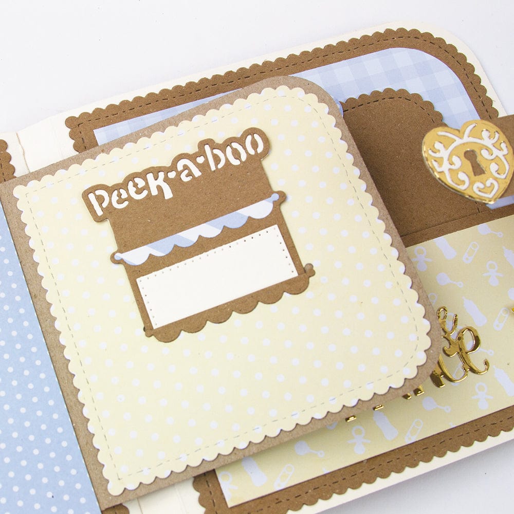 Tonic Studios Dimensions Tonic Studios - Dimensions - Peekaboo Memory Book Pocket Slider Die Set - 2506E