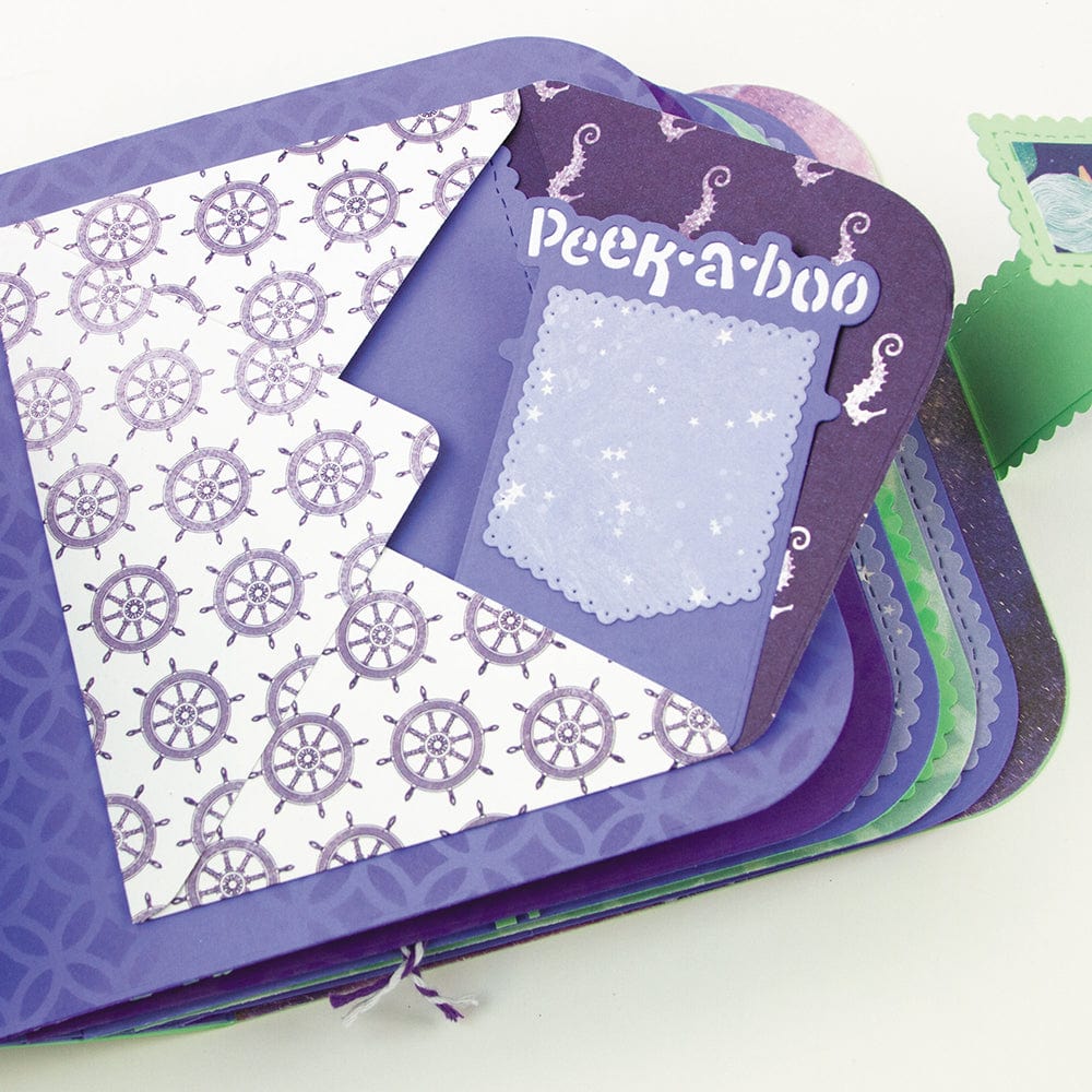 Tonic Studios Dimensions Tonic Studios - Dimensions - Peekaboo Memory Book Pocket Slider Die Set - 2506E