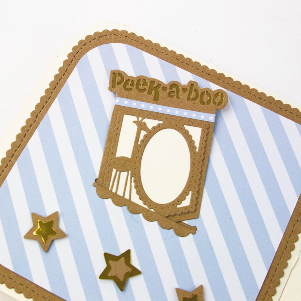 Tonic Studios Dimensions Tonic Studios - Dimensions - Peekaboo Memory Book Pocket Slider Die Set - 2506E