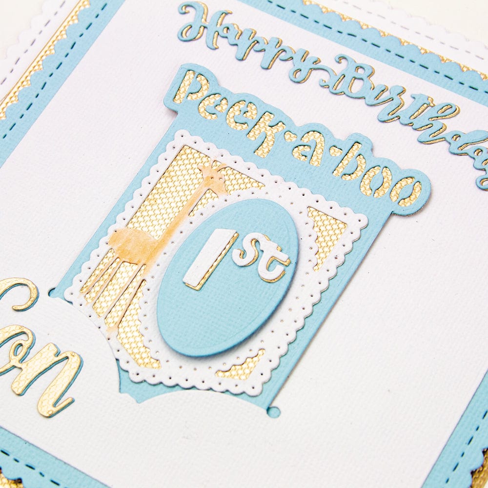 Tonic Studios Dimensions Tonic Studios - Dimensions - Peekaboo Memory Book Pocket Slider Die Set - 2506E