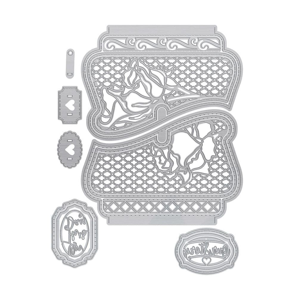 Tonic Studios Dimensions Tonic Studios - My Memory Book - Our Story Half Cut Die Set - 3320e