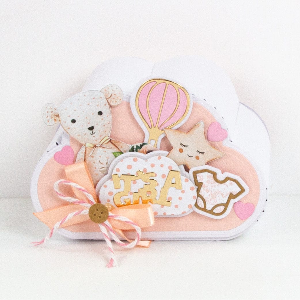 Tonic Studios Dimensions Wonderful Weather Cloud Gift Box Die Set - 5936e