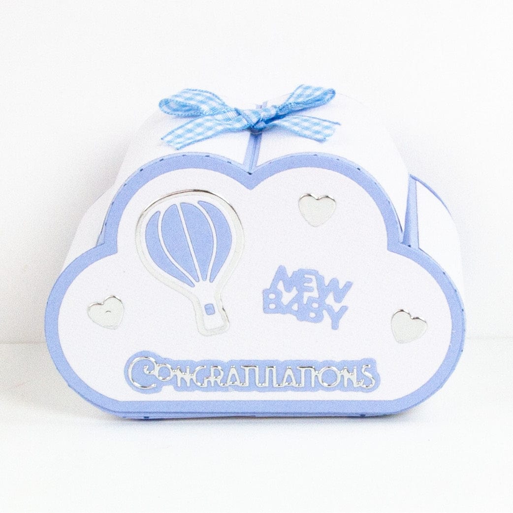 Tonic Studios Dimensions Wonderful Weather Cloud Gift Box Die Set - 5936e