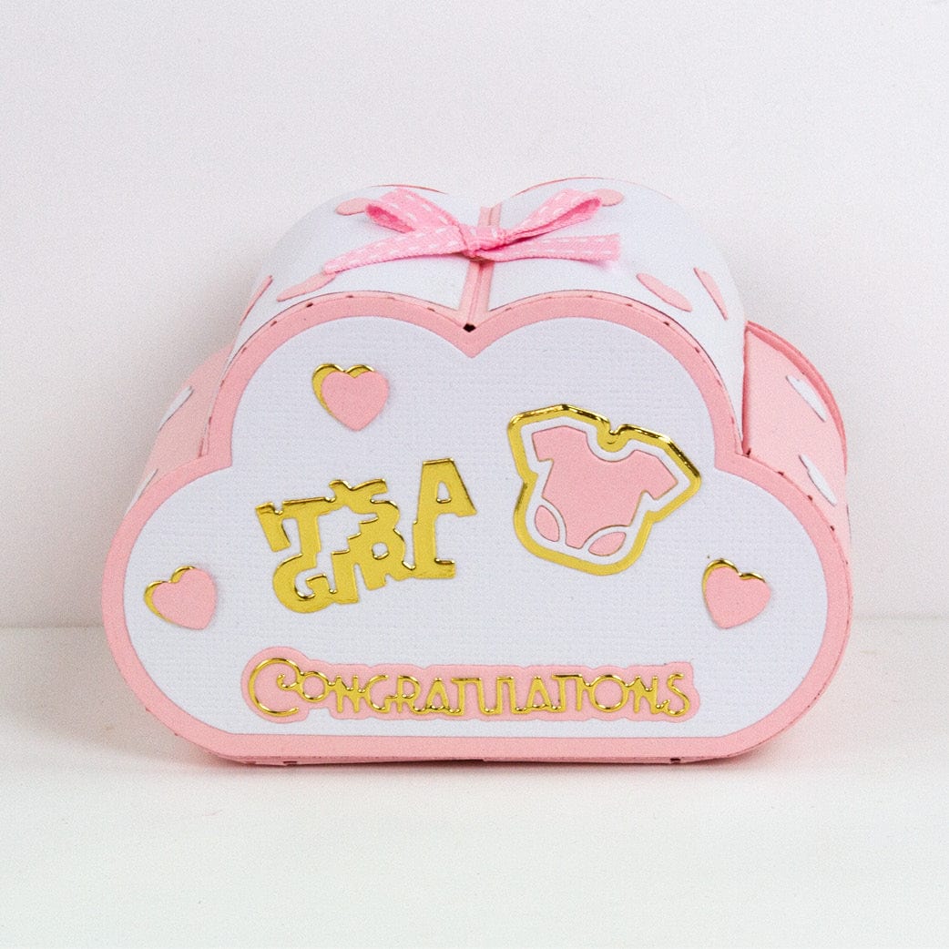 Tonic Studios Dimensions Wonderful Weather Cloud Gift Box Die Set - 5936e