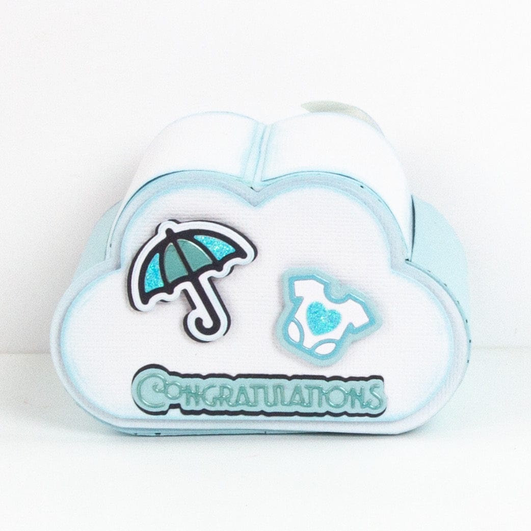 Tonic Studios Dimensions Wonderful Weather Cloud Gift Box Die Set - 5936e