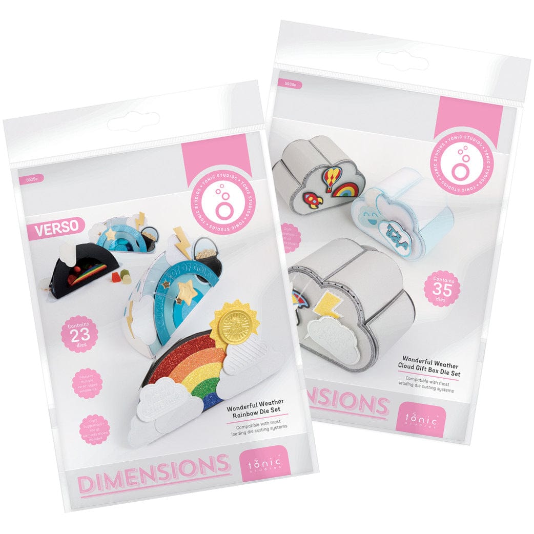 Tonic Studios Dimensions Wonderful Weather Die Set Collection - DB07