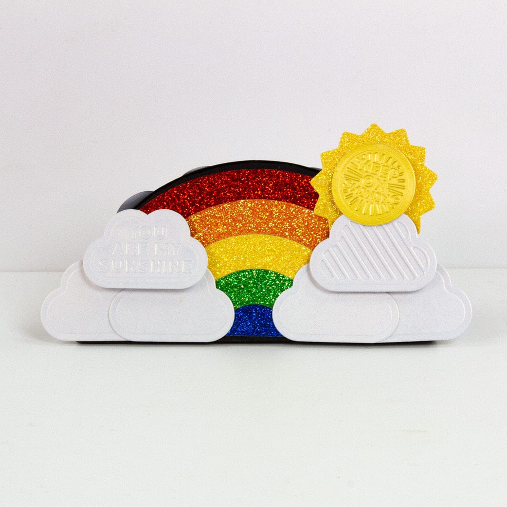 Tonic Studios Dimensions Wonderful Weather Rainbow Gift Box Die Set - 5935e