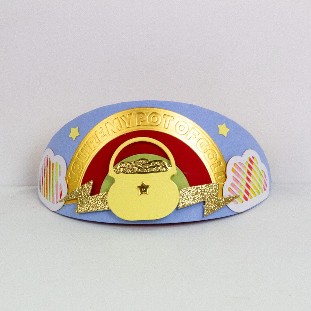 Tonic Studios Dimensions Wonderful Weather Rainbow Gift Box Die Set - 5935e