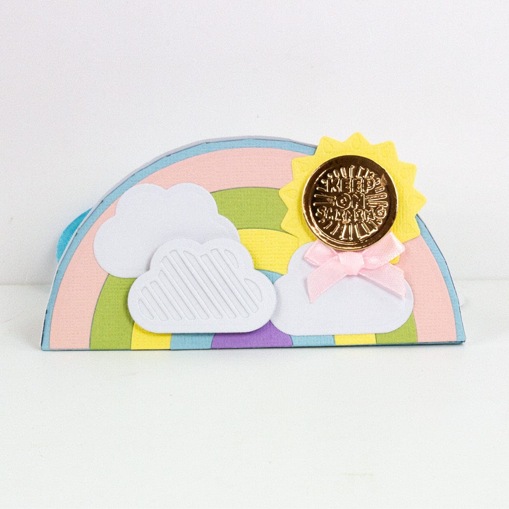 Tonic Studios Dimensions Wonderful Weather Rainbow Gift Box Die Set - 5935e