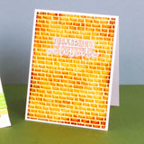 Load image into Gallery viewer, Tonic Studios Embossing Folder Bastion Brick 3D Embossing Folder - 5875e