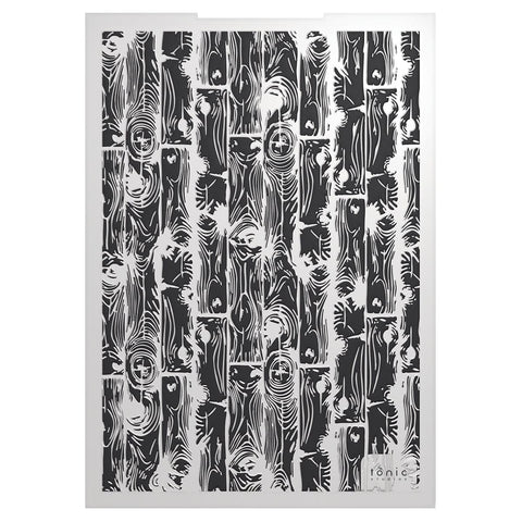 Tonic Studios Embossing Folder Beached Planks 3D Embossing Folder - 5886e