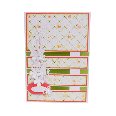Tonic Studios Embossing Folder Cherished Moments - 3D Embossing Folder Collection - DB175