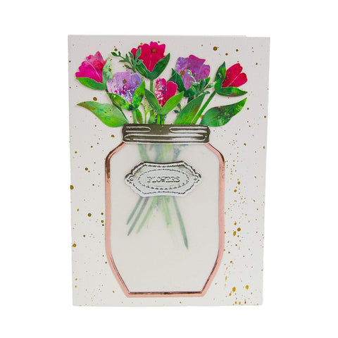 Tonic Studios Embossing Folder Cherished Moments - Heart Cascade 3D Embossing Folder - 5851e