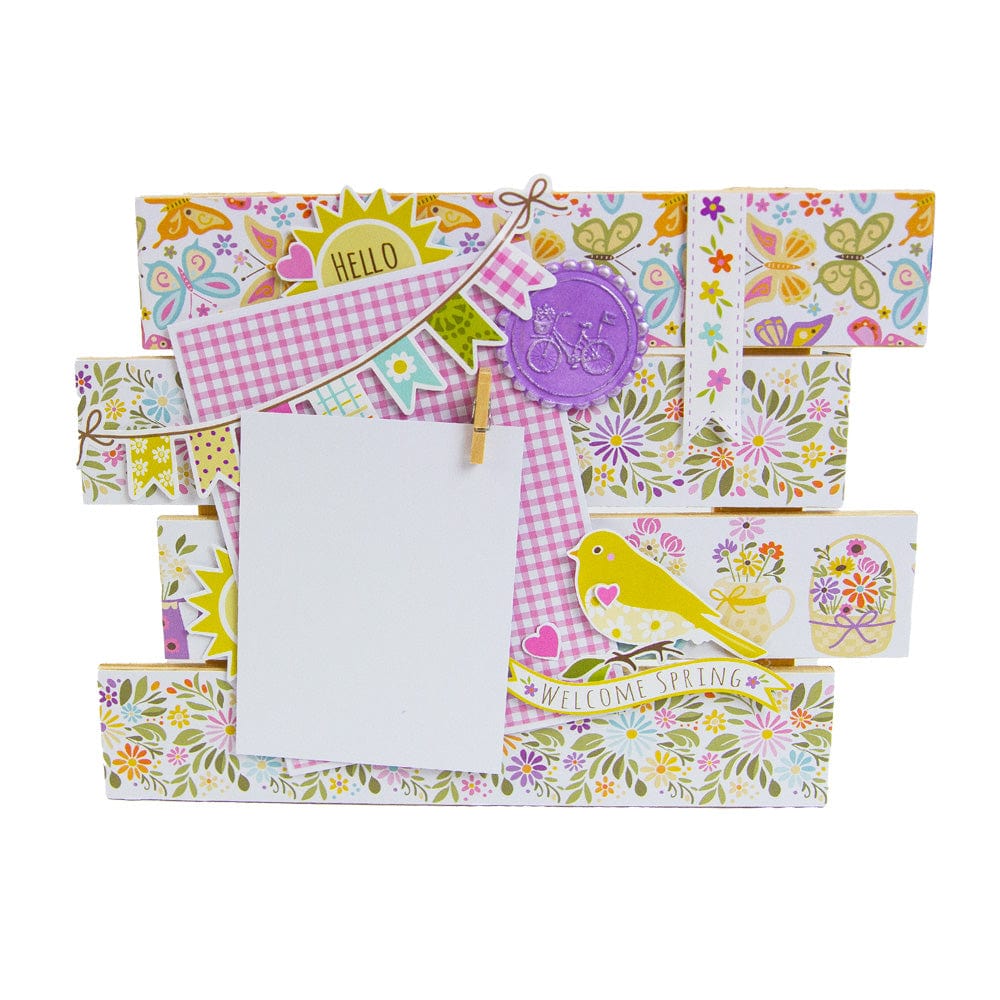Fancy Frame Spring Spring Has Sprung - Fancy Frame 3D Embossing Folder - 5762e – Tonic Studios