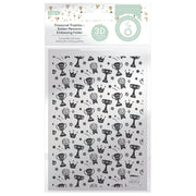 Tonic Studios Embossing Folder Treasured Trophies - Golden Moments 3D Embossing Folder - 5861e