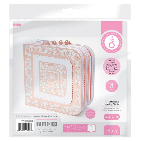 Tonic Studios Essentials Tonic Studios - Essentials - Flora Memoria Layering Die Set - 2504E