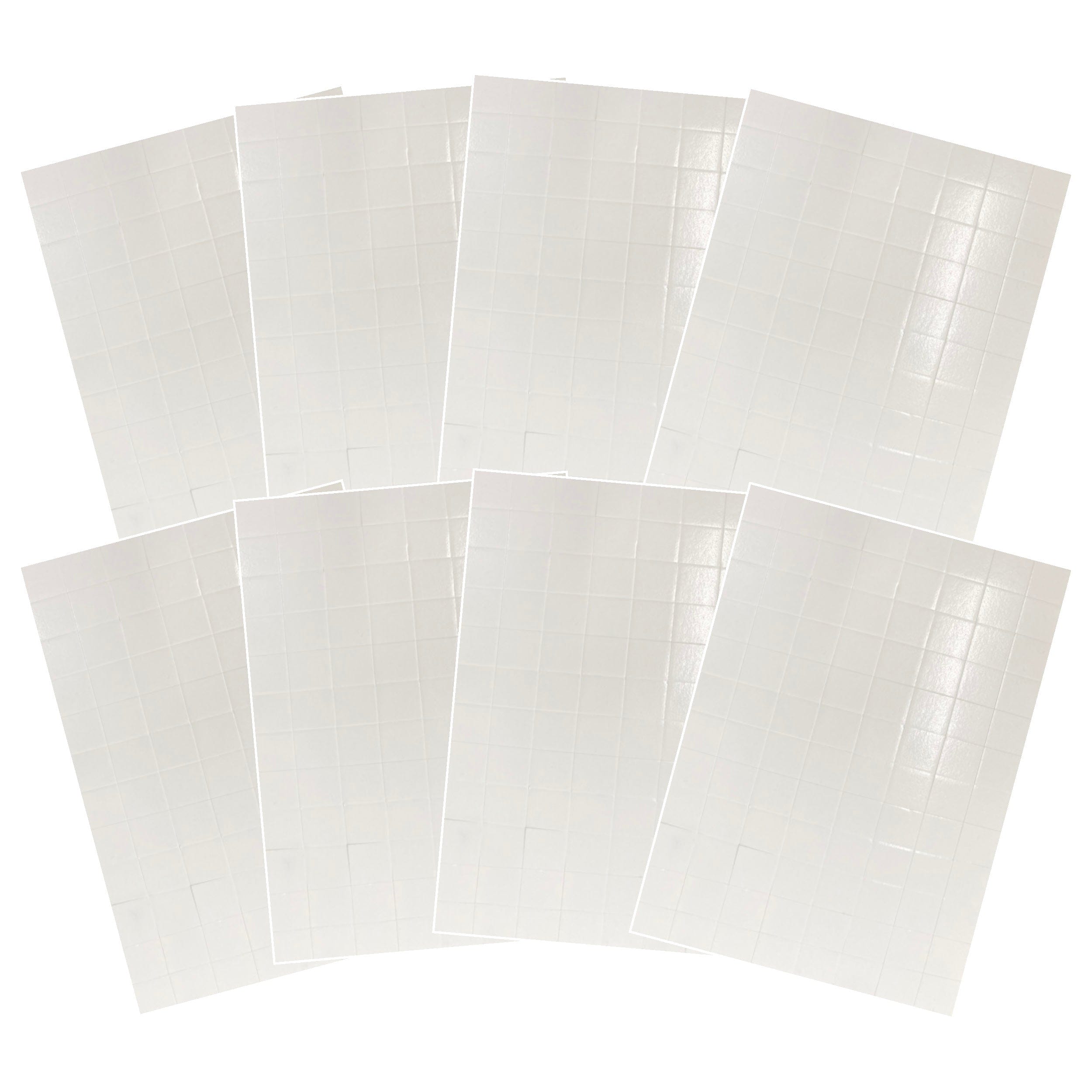 Tonic Studios Hidden Bundle Multipack of 8 Dimensional Foam Pads - White -  12mm - 9751e8