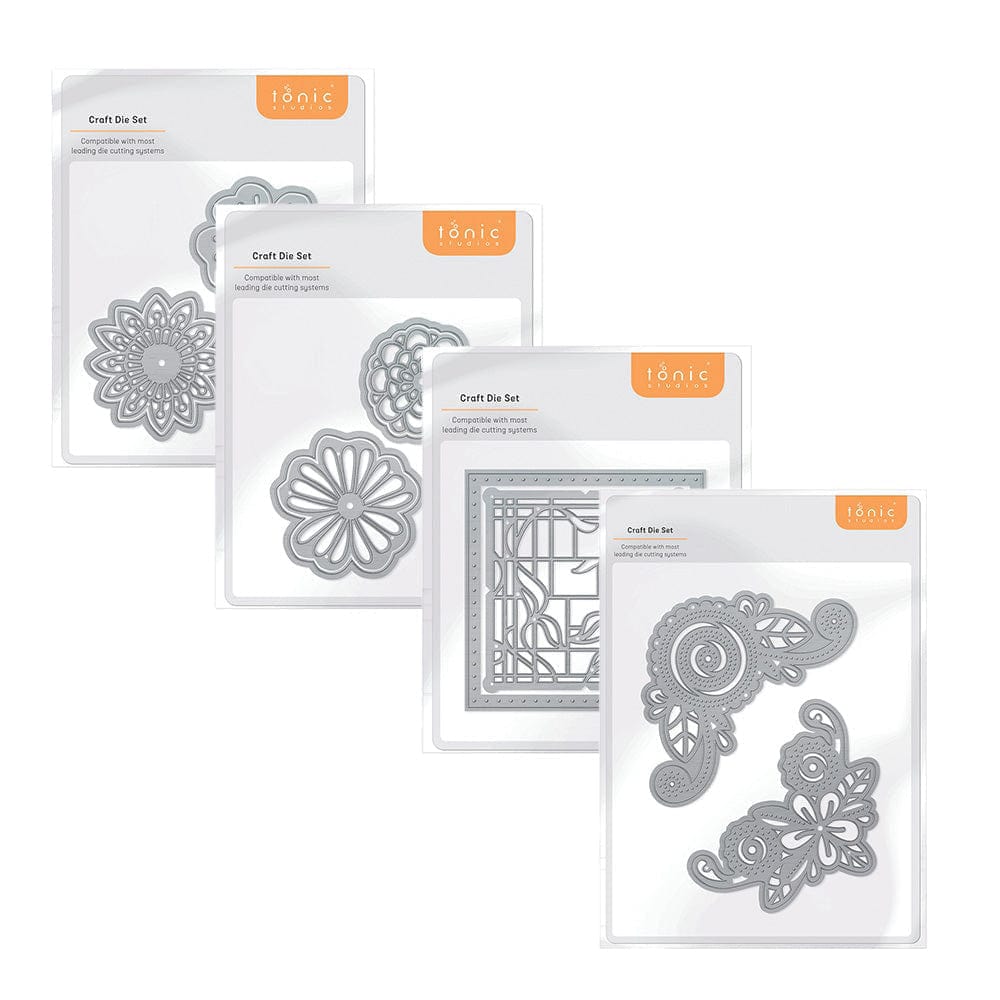 Tonic Studios Hidden Bundle Tonic Studios - Floral Garden Die Set Bundle - WED657