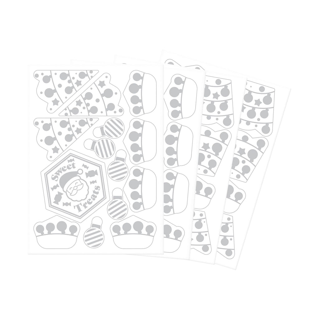 Tonic Studios Kit 108 - Foil Fusion - Santa's Sweet Tree - Adhesive Sheets - 6090e