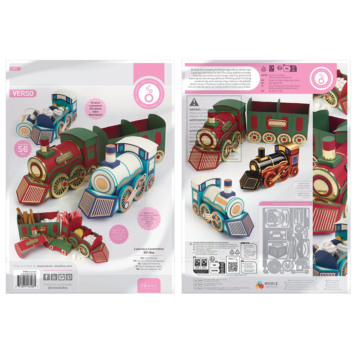 Tonic Studios Luxurious Locomotive - Showcase Die Set - SHOW67