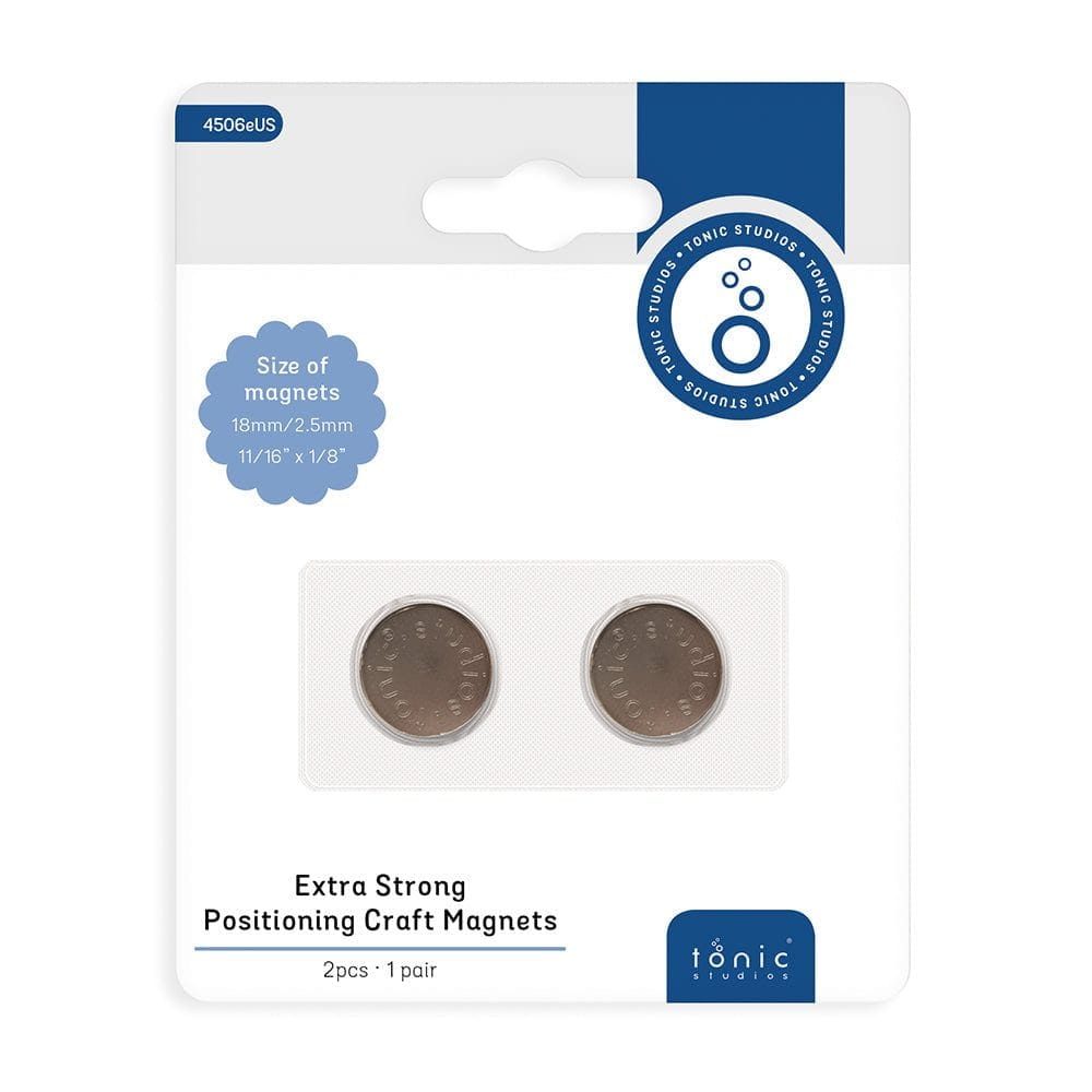 Tonic Studios Magnets Tonic Studios - Extra Strong Positioning Craft Magnets (2 pack)