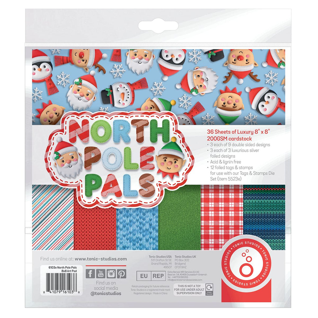 Tonic Studios North Pole Pals Papercraft Collection